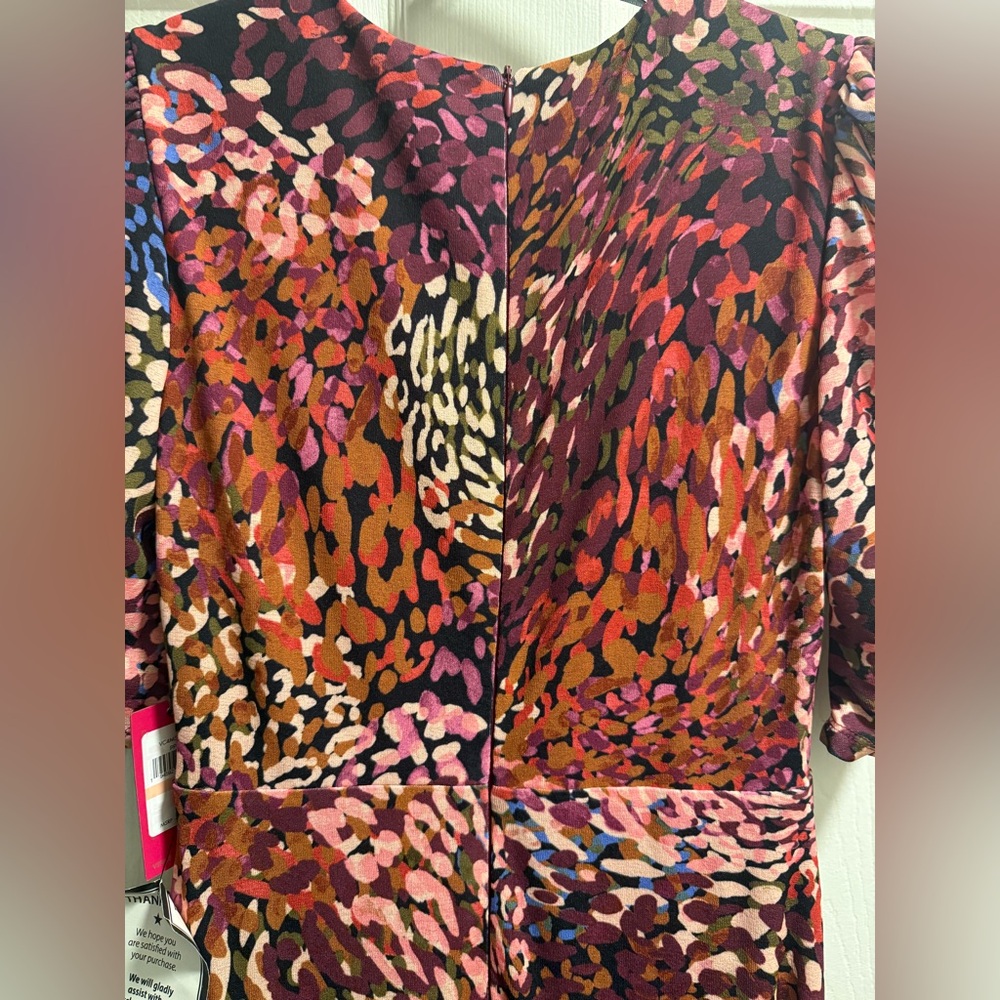 Vince Camuto - Shirred Sleeve Chiffon Tiered Maxi Dress - NWT - Size 2 - Picture 8 of 9
